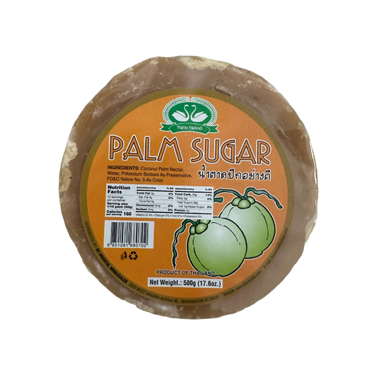 Twin Swans Palm Sugar 17.62oz (500gr) x 30/case