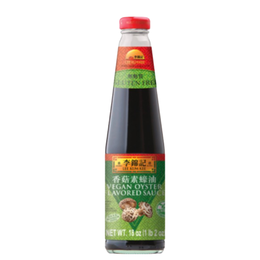 LKK Vegan Oyster Flavored Sauce 18oz x 12 botl/case