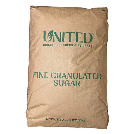 United Fine Granulated White Sugar 50LBS