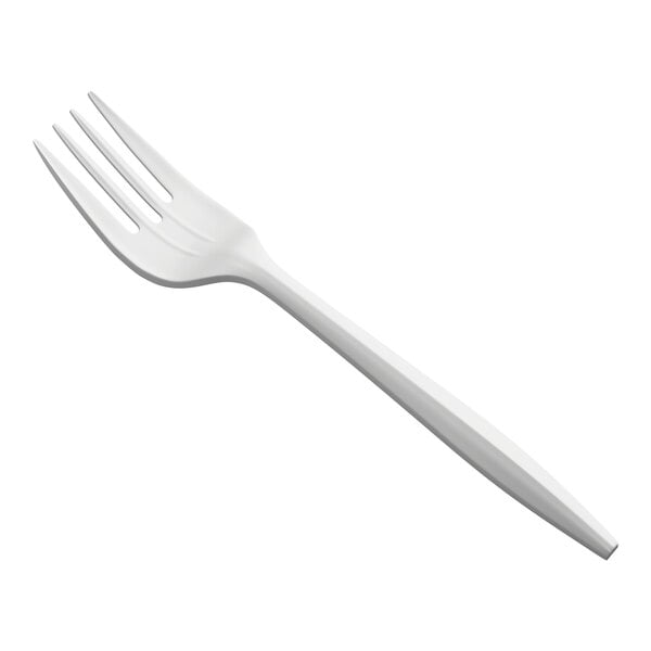 FKMDW-WH - Medium Duty White Fork Wrapped - 1000pcs/case
