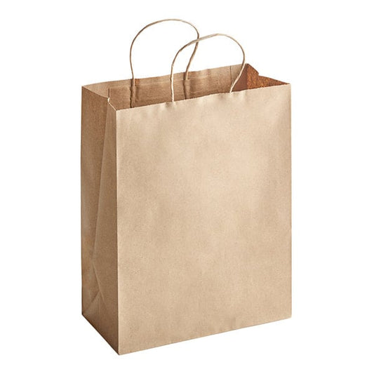 Medium Brown Bag With Handle - 250pcs/case