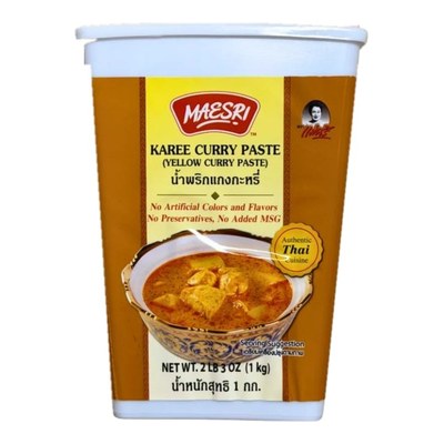 Mae Sri Karee Curry Paste (1 kg) - 2 lb 3 oz x 6 jars/case
