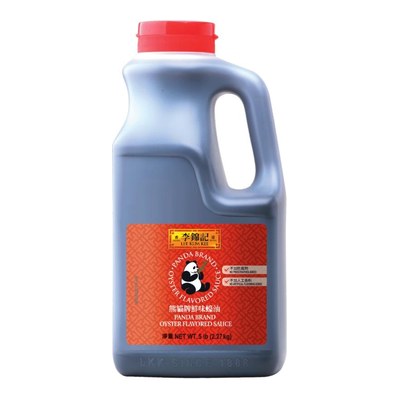 Lee Kum Kee Panda Brand Oyster Flavored Sauce (Jug) - 5 lb 5 oz x 6 pails/case