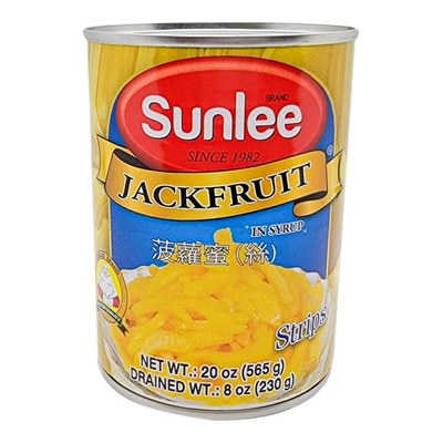 Sun Lee Jackfruit Strips in Syrup - 20 oz x 24 (565g) can/case